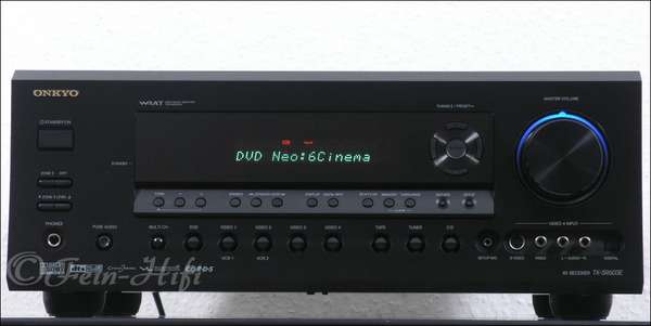 Zeigt die Seitenansicht-Links von Onkyo TX-SR603E D