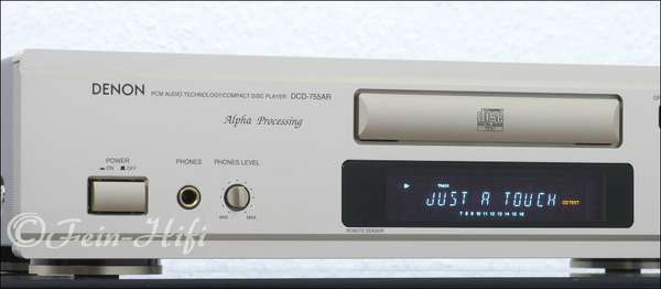 Zeigt die Detailansicht-Links von Denon DCD-755AR CD-P