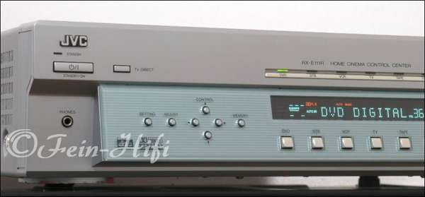 JVC RX-E111 Dolby Digital DTS 5.1 Receiver silber