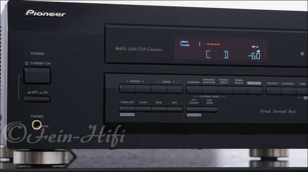 Zeigt die Detailansicht-Links von Pioneer VSX-D512 D