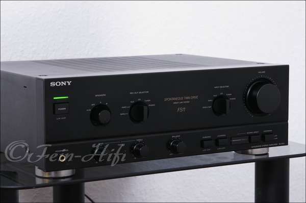 Zeigt die Seitenansicht-Links von Sony TA-F 511 S