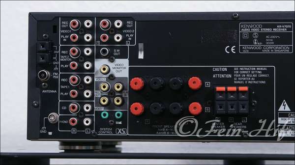Kenwood KR-V7070 Stereo / Dolby Surround AV Receiver**