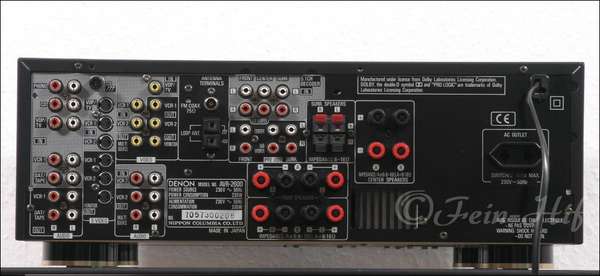 Denon AVR-2600 kräftiger Dolby Surrond AV Receiver