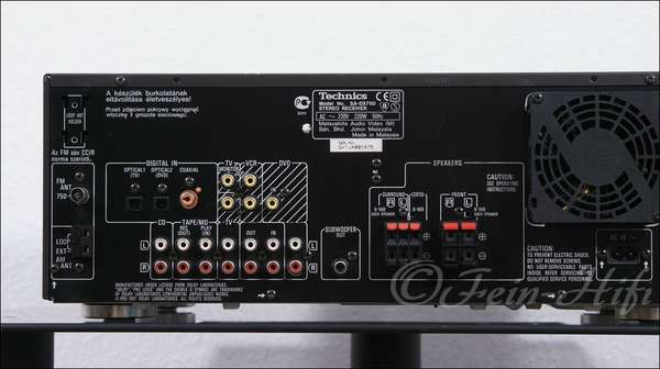 Technics SA-DX 750 Dolby Digital 5.1 Receiver..