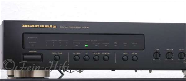 Zeigt die Detailansicht-Links von Marantz DP-870 D