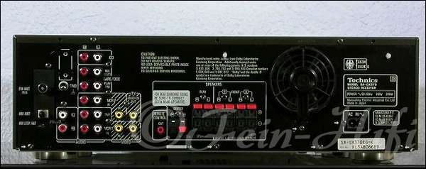 Technics SA-GX 370 Stereo / Dolby Surround Receiver