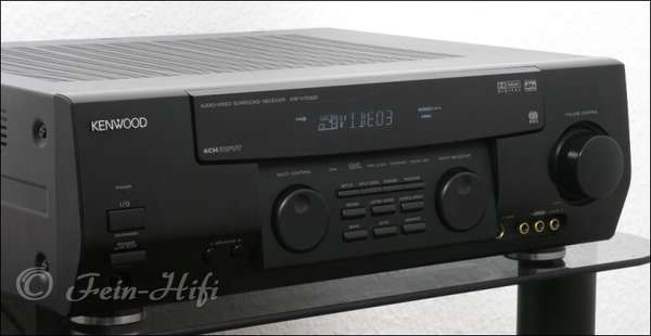 Zeigt die Seitenansicht-Links von Kenwood KRF-V7030D D
