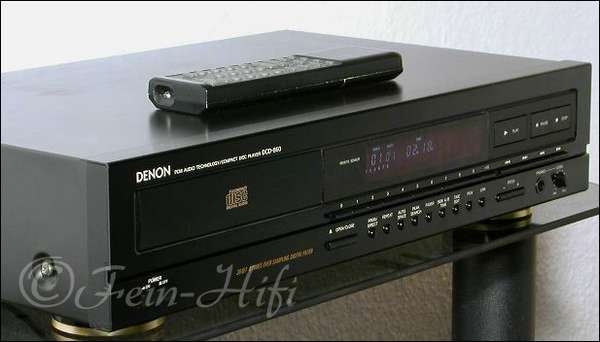 Denon DCD-860 CD-Player pitchbar