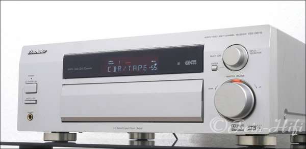PIoneer VSX-D811S Dolby Digital DTS-ES 7.1 Receiver silber