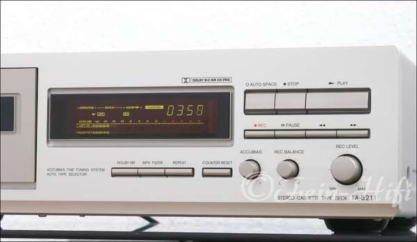 Onkyo TA-6211 Kassettendeck champagner