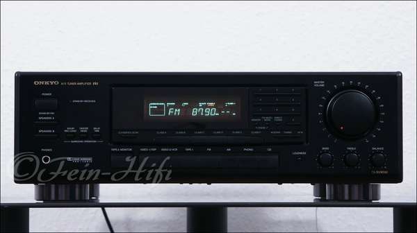 Onkyo TX-SV545, Récepteur A / V, Avec Télécommande Et Manuel, Argent