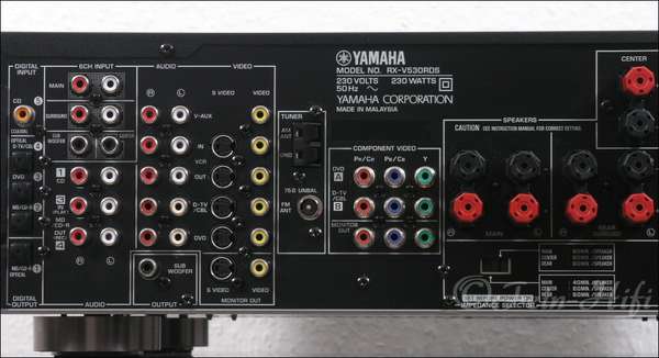 Yamaha RX-V530RDS Dolby Digital DTS 5.1 AV-Receiver