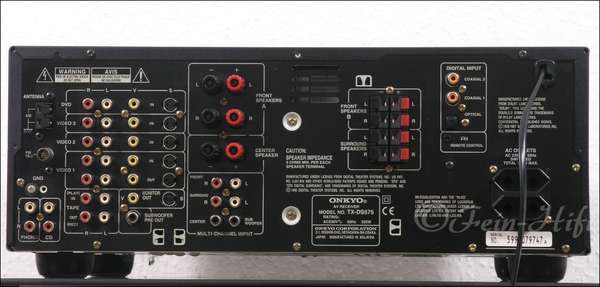 Onkyo TX-DS 575 Dolby Digital DTS 5.1 Heimkino Receiver