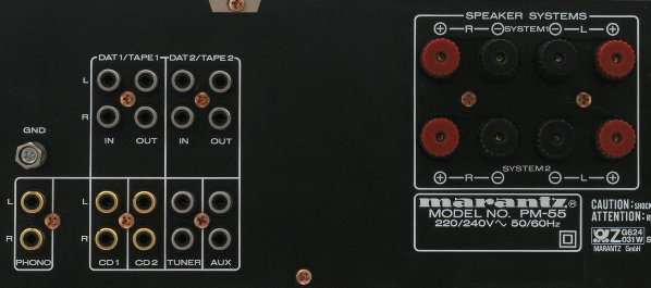 Marantz PM-55 kräftiger Verstärker
