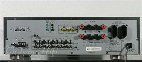 Onkyo TX-7730 kräftiger Receiver  2 x 160 Watt max.