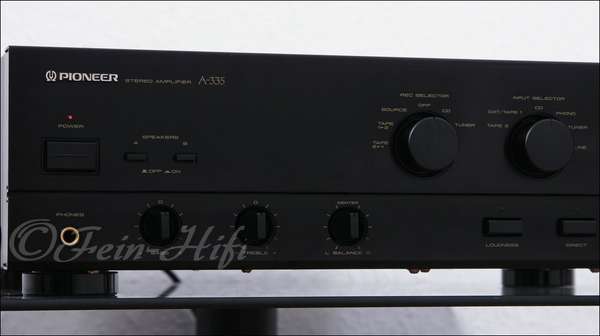 Zeigt die Detailansicht-Links von Pioneer A-335