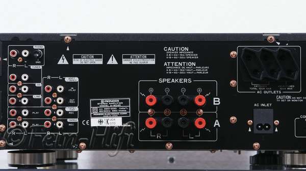 Pioneer A-604R kräftiger Stereo Verstärker