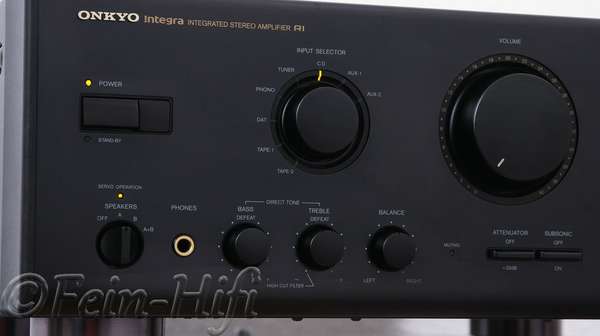 Zeigt die Detailansicht-Links von Onkyo A-8850