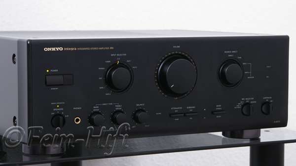 Zeigt die Seitenansicht-Links von Onkyo A-8870