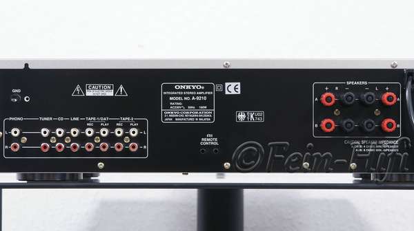 Onkyo A-9210 Stereo Verstärker silber