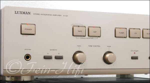 Zeigt die Detailansicht-Links von Luxman A-321