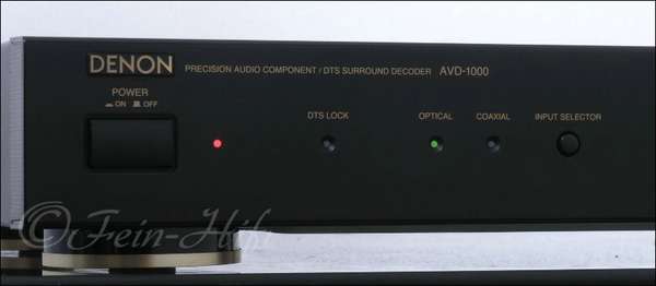 Denon AVD-1000 DTS Surround Decoder
