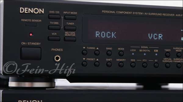 Denon AVR-F100 & POA100 Dolby Digital 5.1 AV Receiver/Endstufen