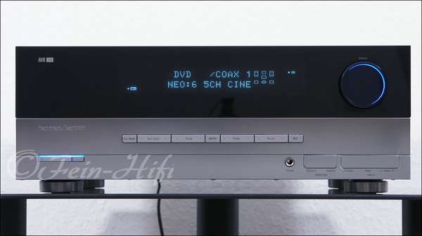 Harman Kardon AVR-132 Dolby Digital Heimkino Receiver silber