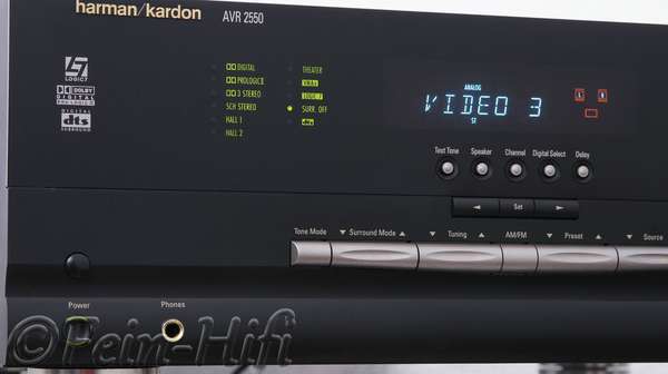Harman Kardon AVR 2550 Dolby Digital Receiver