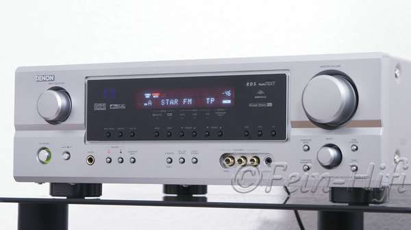 Denon AVR-1706 Dolby Digital DTS 7.1 AV Receiver silber