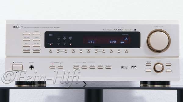Denon AVR-1801 Dolby Digital DTS Receiver champagner