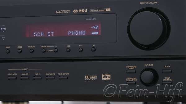 Denon AVR-1801 Dolby Digital DTS Receiver-Verstärker