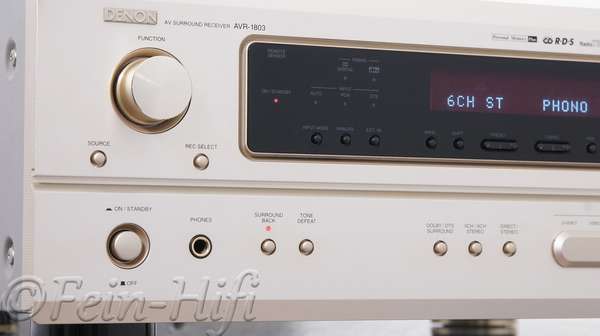 Zeigt die Detailansicht-Links von Denon AVR-1803 6