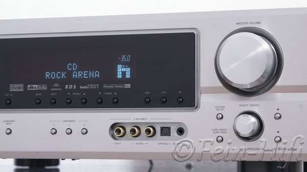 Zeigt die Detailansicht-Rechts von Denon AVR-1907 D