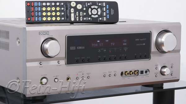 Denon AVR-2105 Dolby Digital DTS 7.1 Heimkino Receiver silber