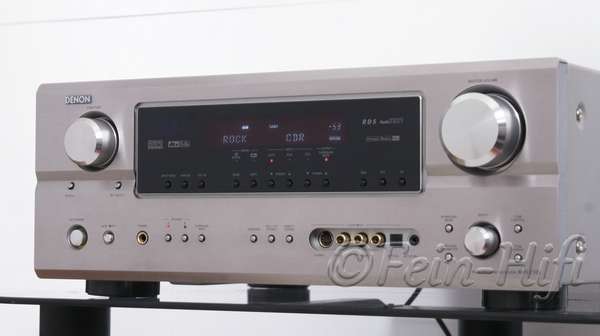 Denon AVR-2105 Dolby Digital DTS 7.1 Heimkino Receiver silber