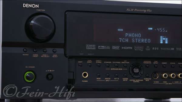 Denon AVR-2807 Digital 7.1 Heimkino Receiver mit HDMI