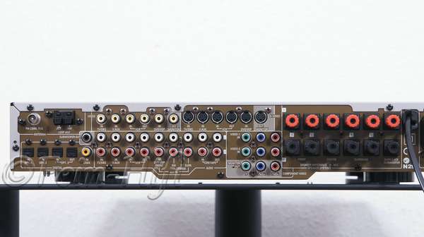 Denon AVR-770SD Dolby Digital 6.1 AV Receiver im slimline silber