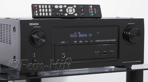Zeigt die Seitenansicht-Links von Denon AVR-X2000 7