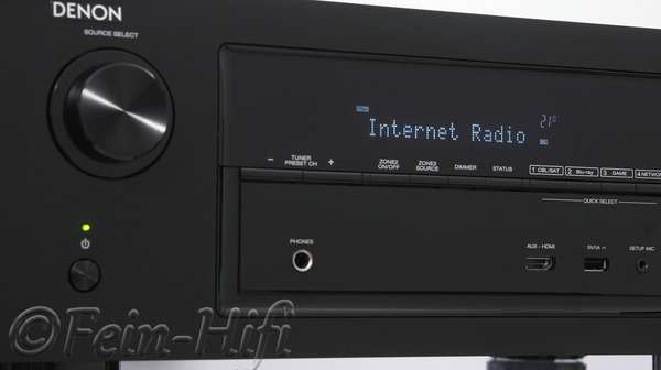 Zeigt die Detailansicht-Links von Denon AVR-X2000 7