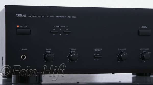 Yamaha AX-450 kräftiger Stereo Verstärker *10kg Bolide