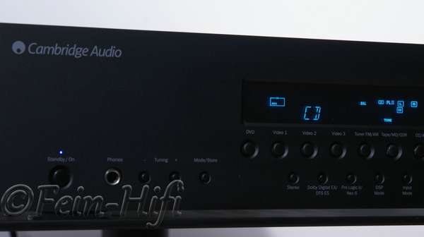 Zeigt die Detailansicht-Links von Cambridge Audio Azur 540R 6.1 AV-Receiver