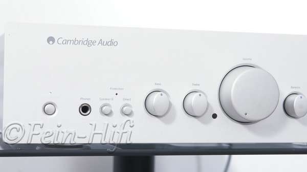 Zeigt die Detailansicht-Links von Cambridge Azur 540A Stereo Verstärker silber