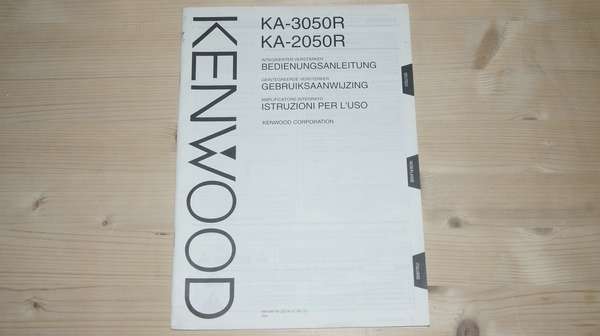 Zeigt die Seitenansicht-Links von Bedienungsanleitung für Kenwood KA-3050R, KA-2050R