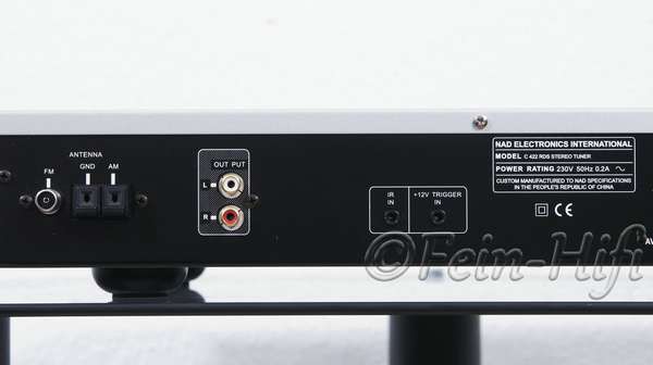 NAD C 422 Highend RDS Tuner silber