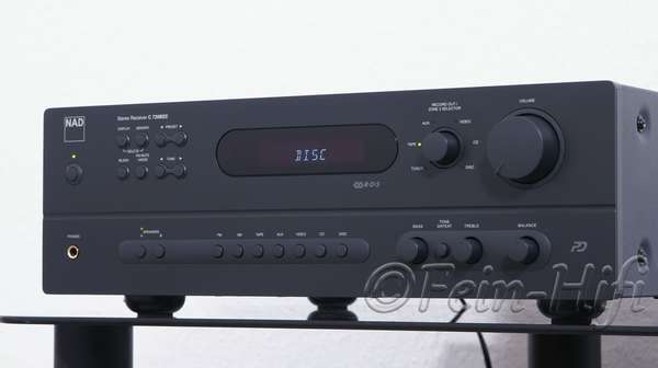 NAD C 720BEE High-End Stereo 2.1 HiFi Receiver r.