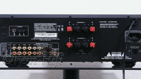 NAD C 720BEE High-End Stereo 2.1 HiFi Receiver r.