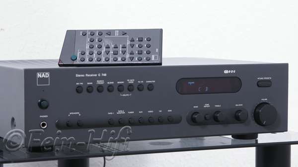 NAD C 740 High-End Stereo Receiver