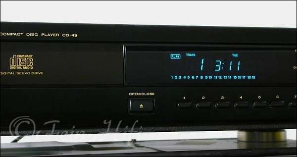 Zeigt die Detailansicht-Links von Marantz CD-43 CD-P