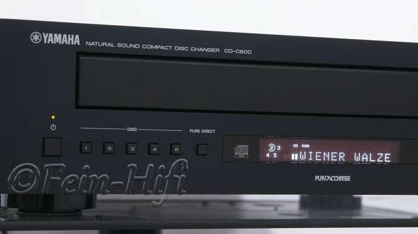 Yamaha CD-C600 CD-Wechsler mit MP3 & USB
